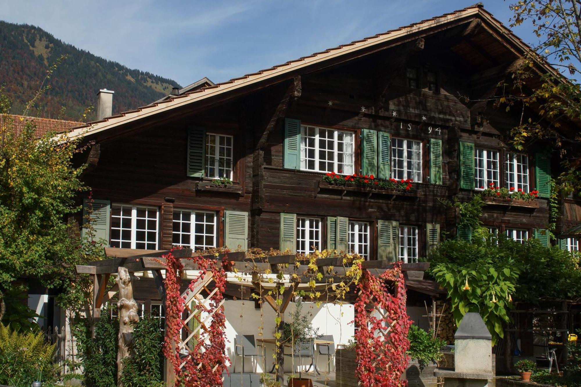 Oldswisshome Matten bei Interlaken Екстер'єр фото